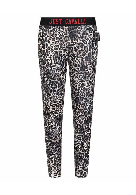Leggings con logo JUST CAVALLI KIDS | JGA26162LENEPANTER BLK
